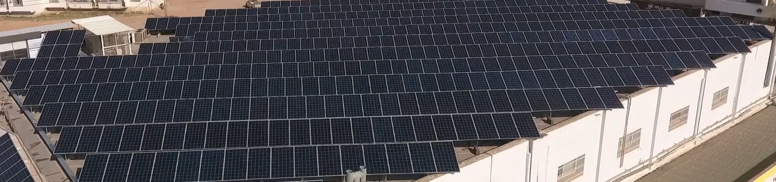 Installation photovoltaïque commercial